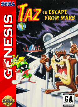 Cover of Taz in Escape from Mars