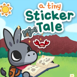 Capa de A Tiny Sticker Tale