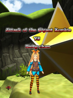 Capa de Attack of the Gigant Zombie vs Unity chan