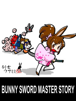 Capa de Bunny Swordmaster Story