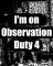 Cover of I'm on Observation Duty 4
