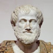 Foto de Aristóteles do século XXI